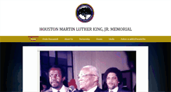 Desktop Screenshot of houstonmlkjrmemorial.org